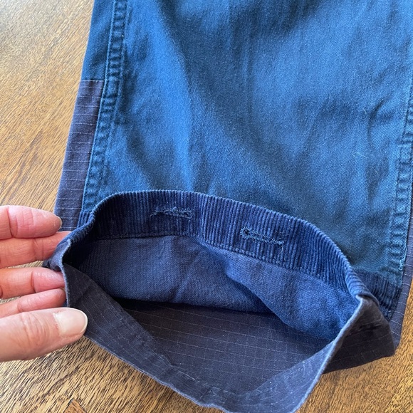 ENGINEERED GARMENTS Men's Navy, Gray, Purple Patchwork Fatigue Pants, Small (32) - Picture 13 of 15